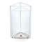 Azar Displays Three-Sided Revolving Sign and Menu Holder, 5.5 in. W x 8.5 in. H 193730-WHT - alternate 1